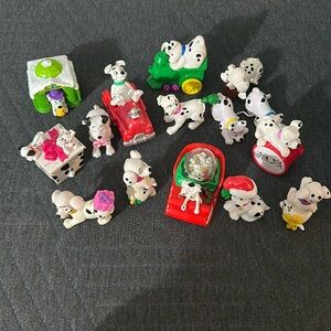 Vintage 100 Dalmatian Dog Toy Collection
